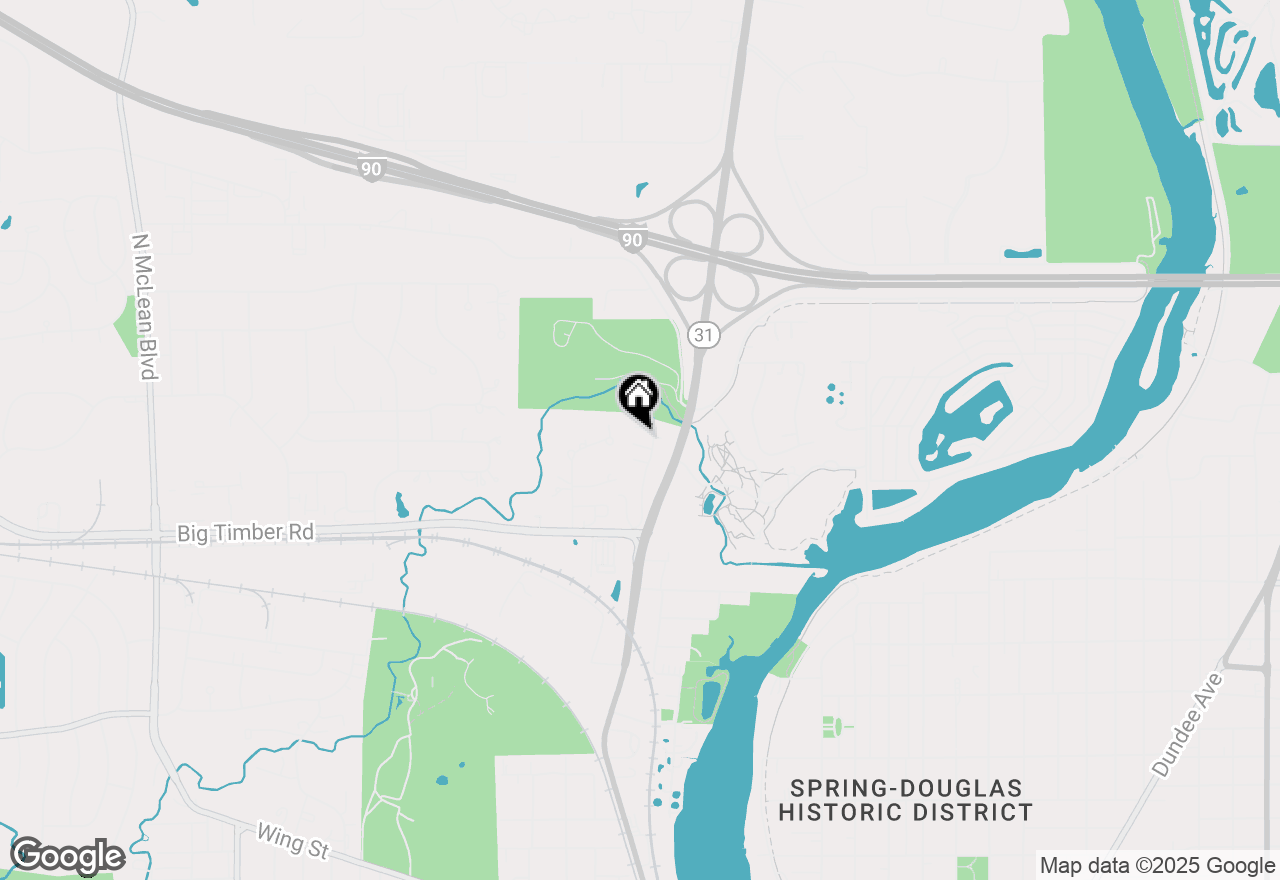 Map of 1142 Florimond Drive, Elgin, IL 60123