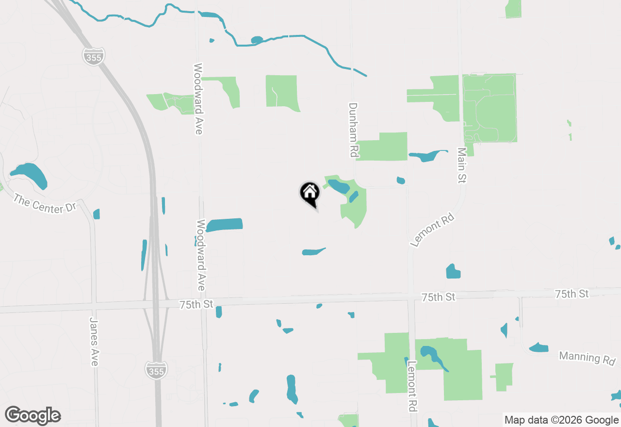 Map of 7189 Springside Avenue, Downers Grove, IL 60516
