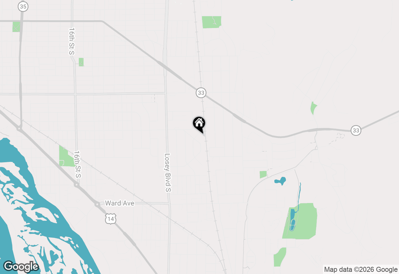 Map of 2115 Sisson Dr, La Crosse, WI 54601
