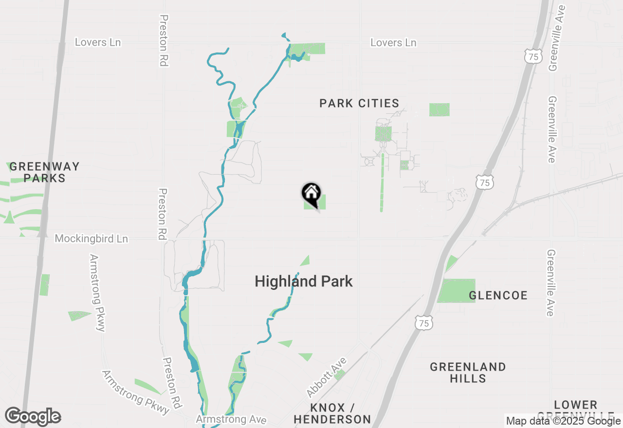 Map of 3525 Normandy Avenue #13, Highland Park, TX 75205