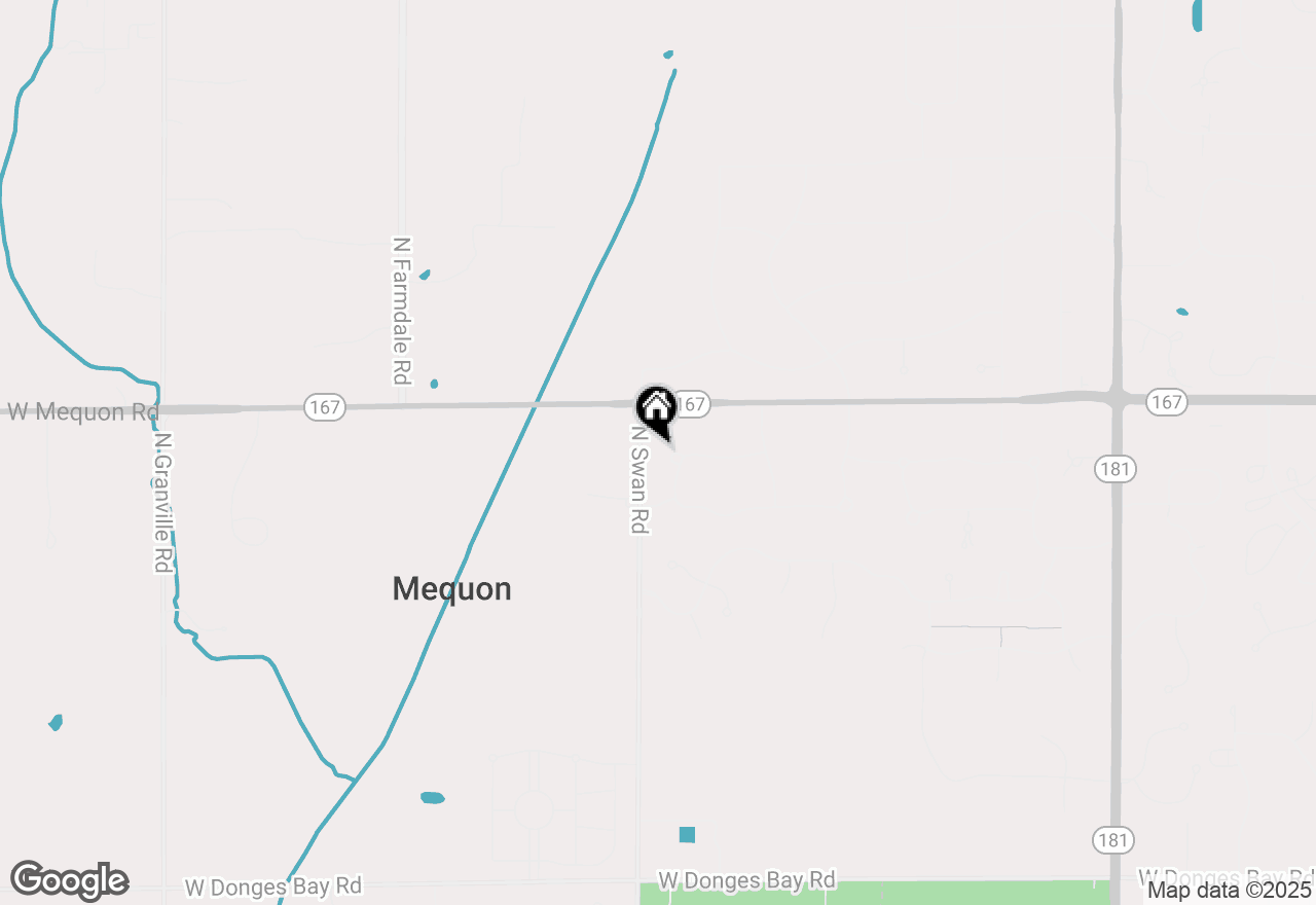 Map of 11035 N Bennington Ct, Mequon, WI 53097