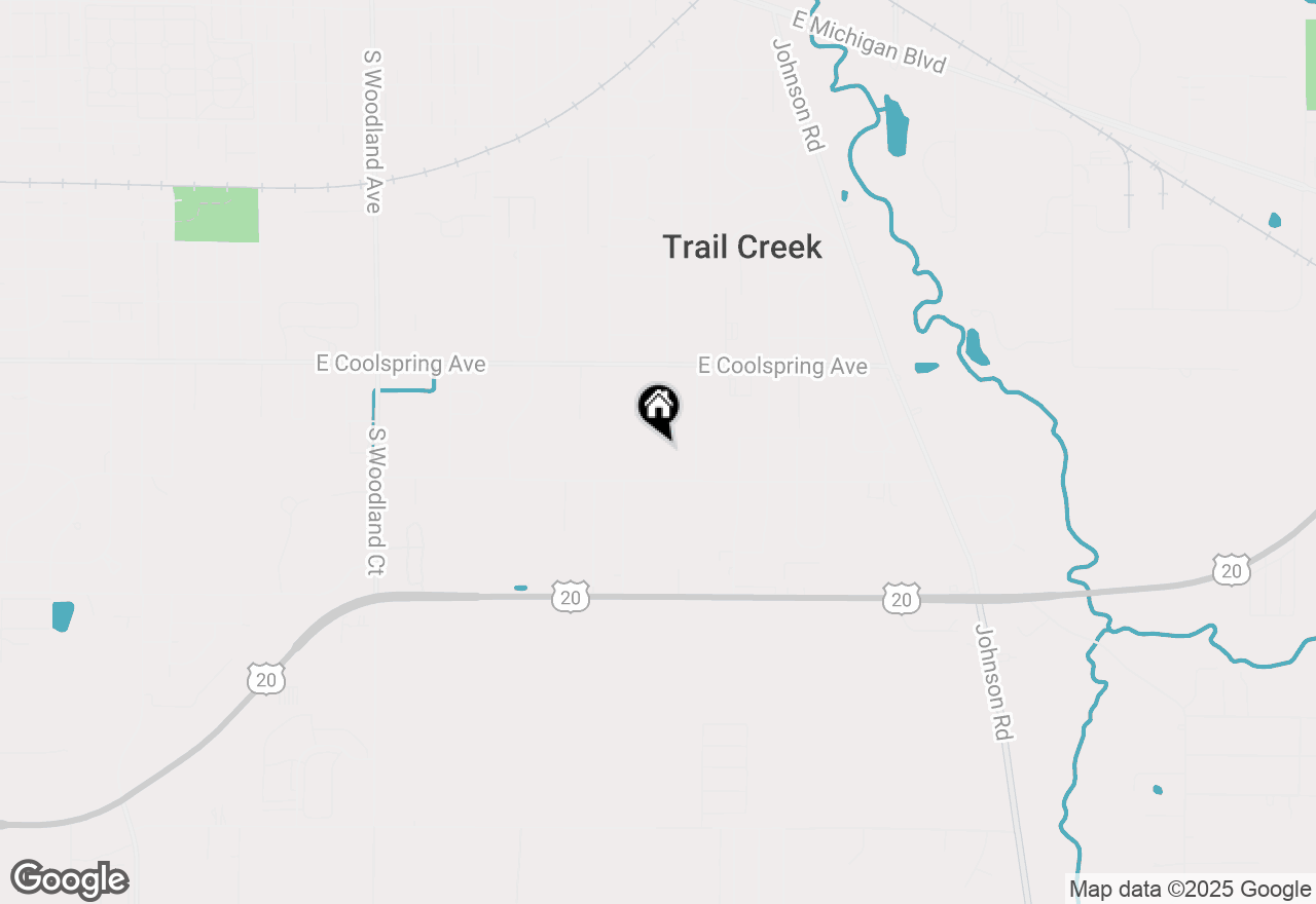 Map of 1918 Welnetz Road, Trail Creek, IN 46360