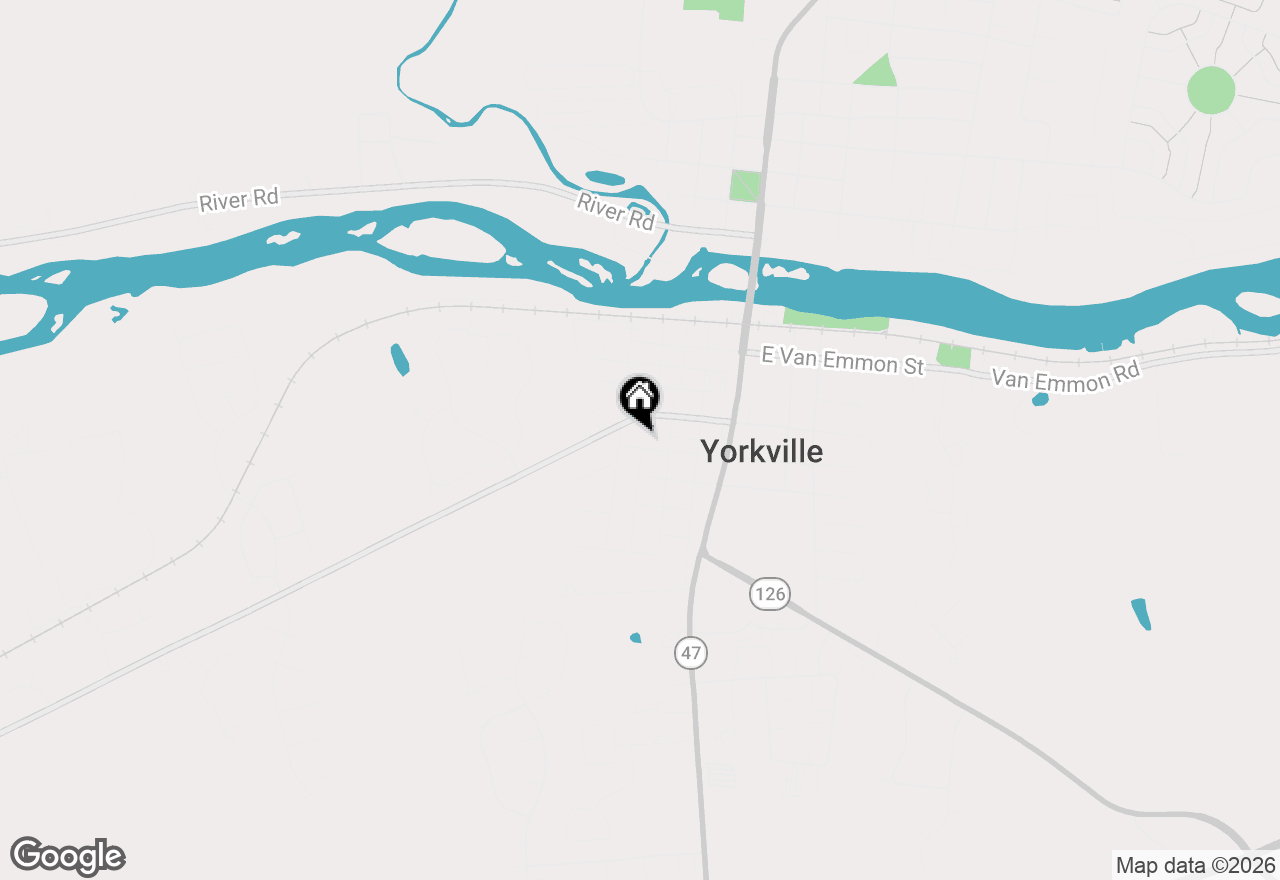 Map of 402 W Washington Street, Yorkville, IL 60560