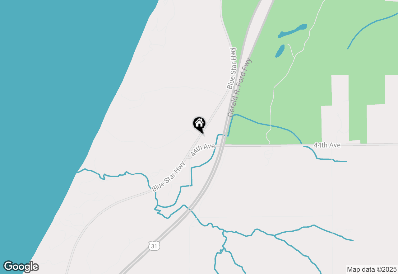 Map of Fire LN 12 Blue Star Highway, Covert, MI 49043