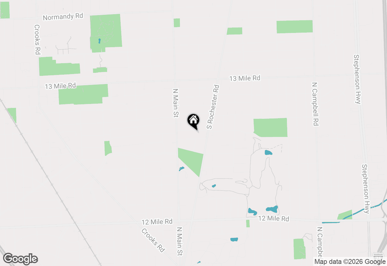 Map of 212 Girard Avenue, Royal Oak, MI 48073