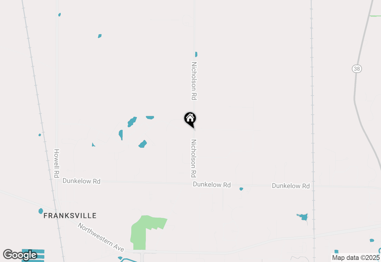 Map of 9015 Prairie Crossing Dr, Franksville, WI 53126