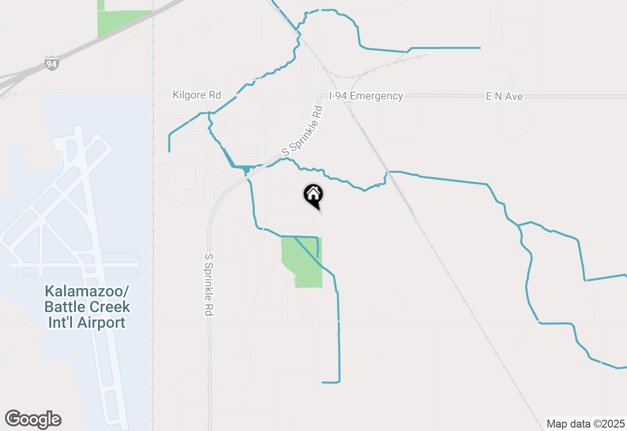 Map of 5533 Bedford Street, Portage, MI 49002