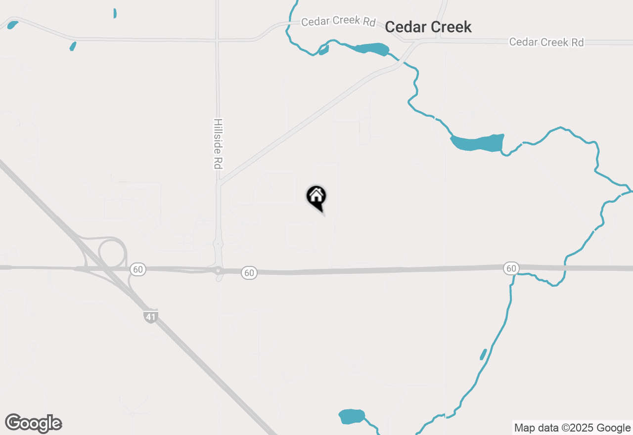 Map of 2491 Boulder Dr, Slinger, WI 53086