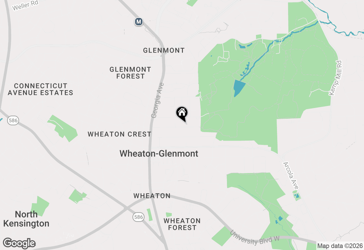 Map of 2205 Parker Avenue, Silver Spring, MD 20902