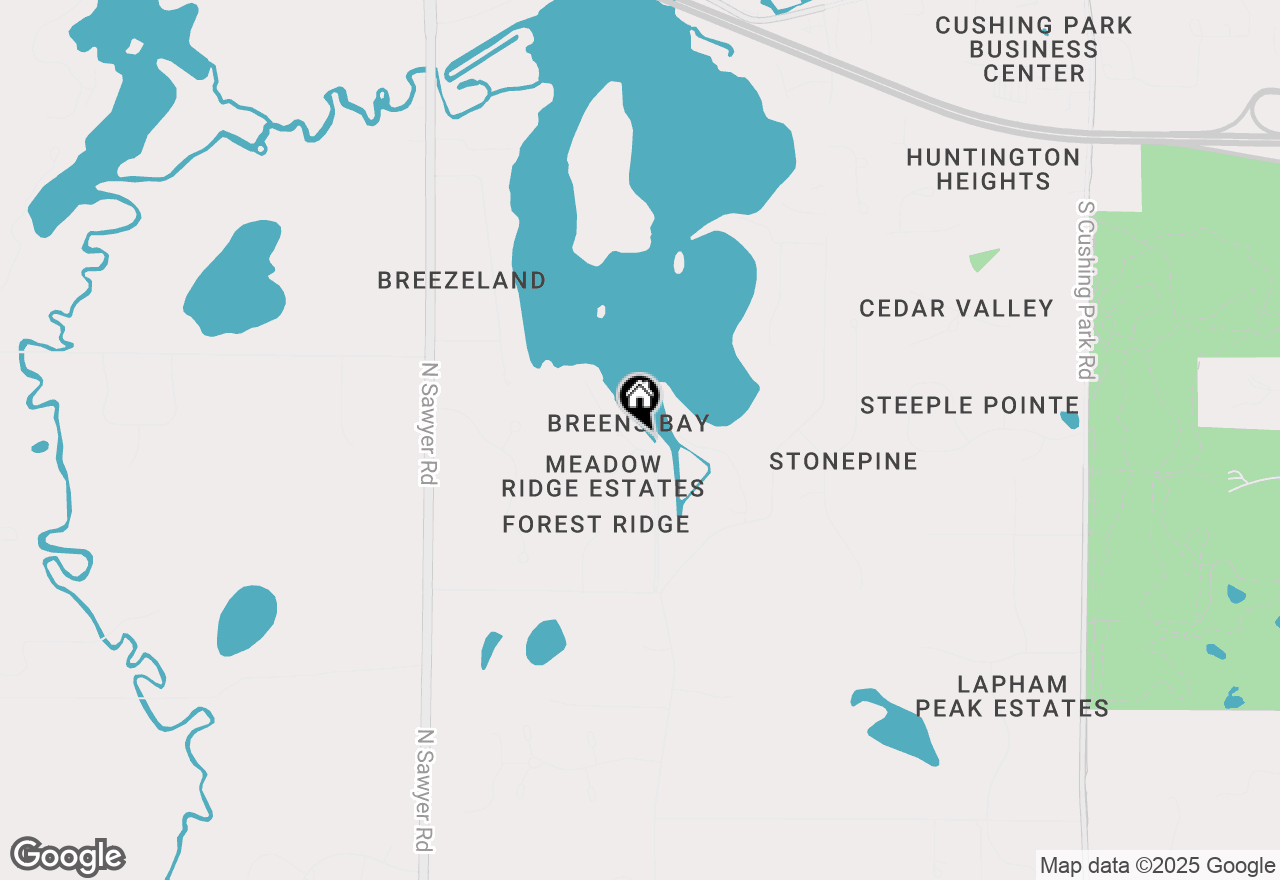 Map of 1012 N Breens Bay Rd, Summit, WI 53066