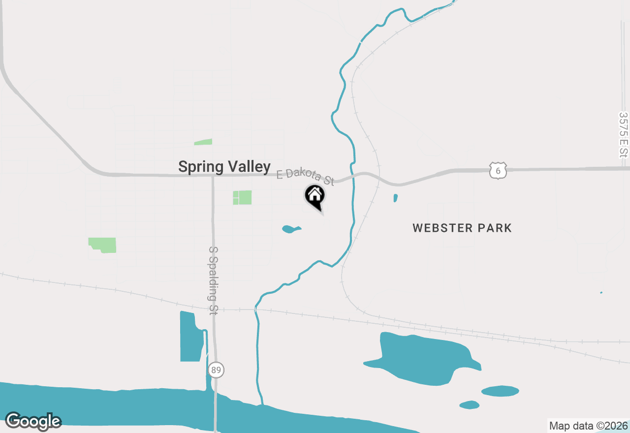 Map of 618 E Saint Paul Street, Spring Valley, IL 61362