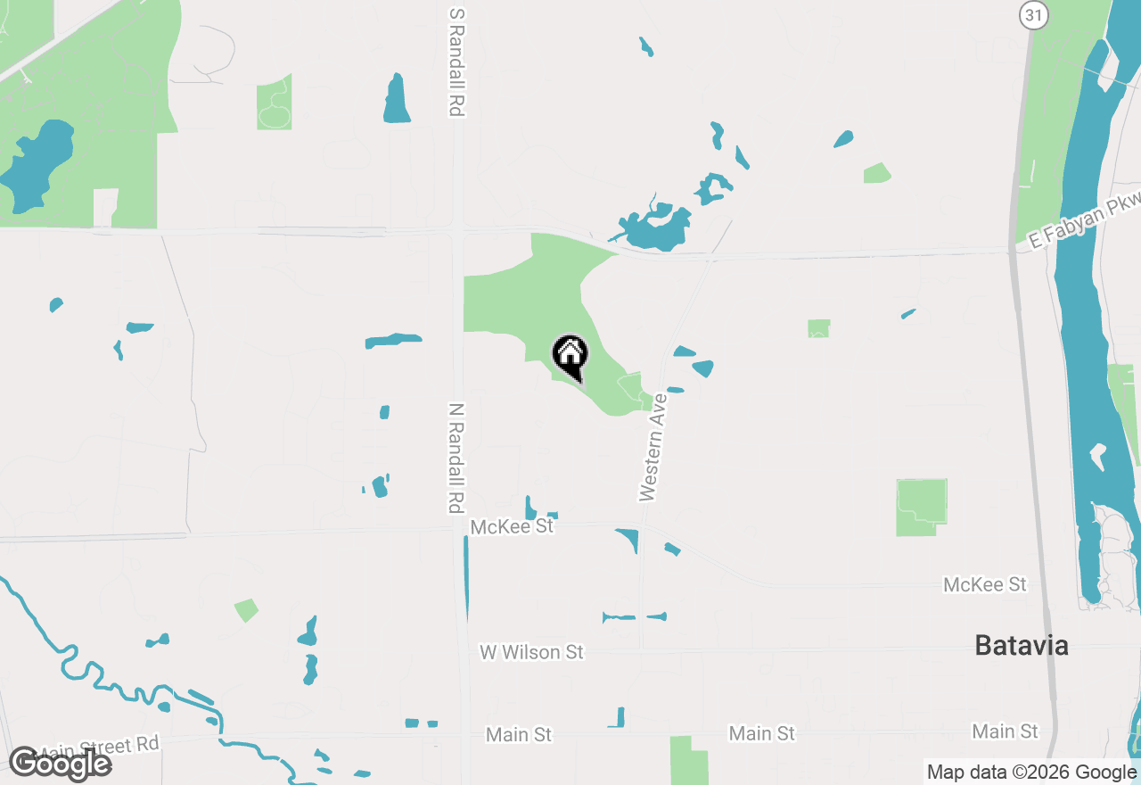 Map of 1637 Haines Drive, Batavia, IL 60510