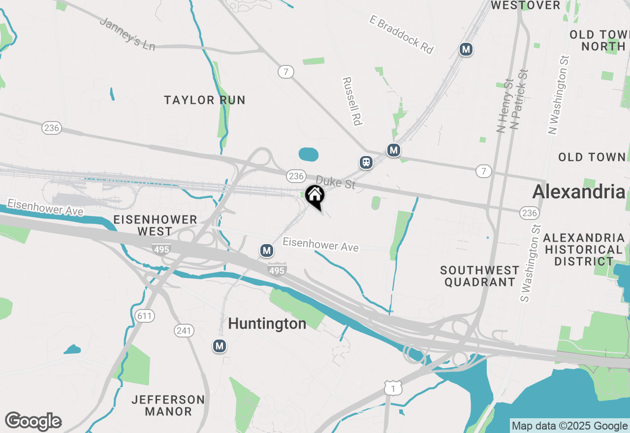 Map of 2181 Jamieson Avenue #501, Alexandria, VA 22314