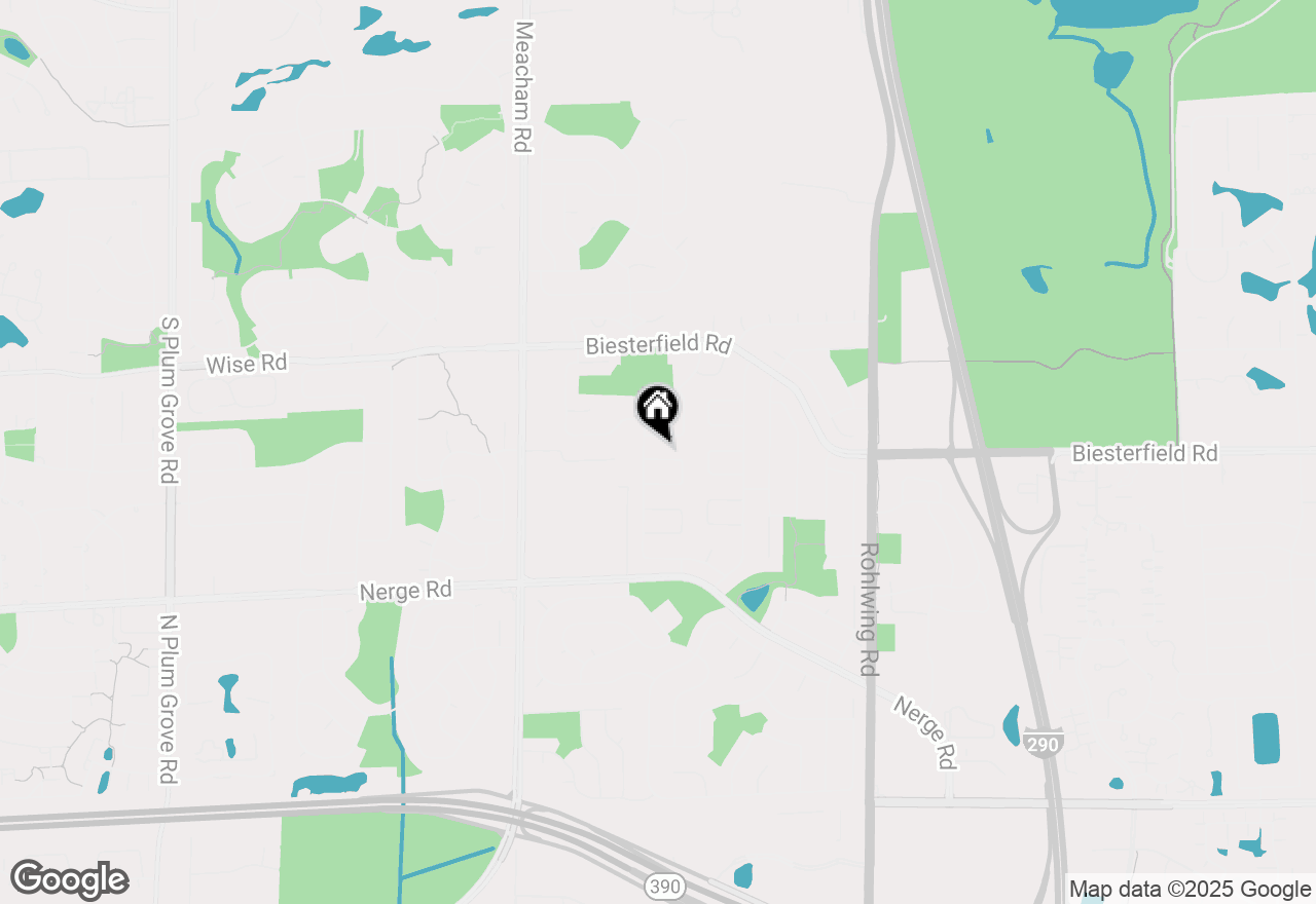 Map of 1031 Conrad Court, Elk Grove Village, IL 60007