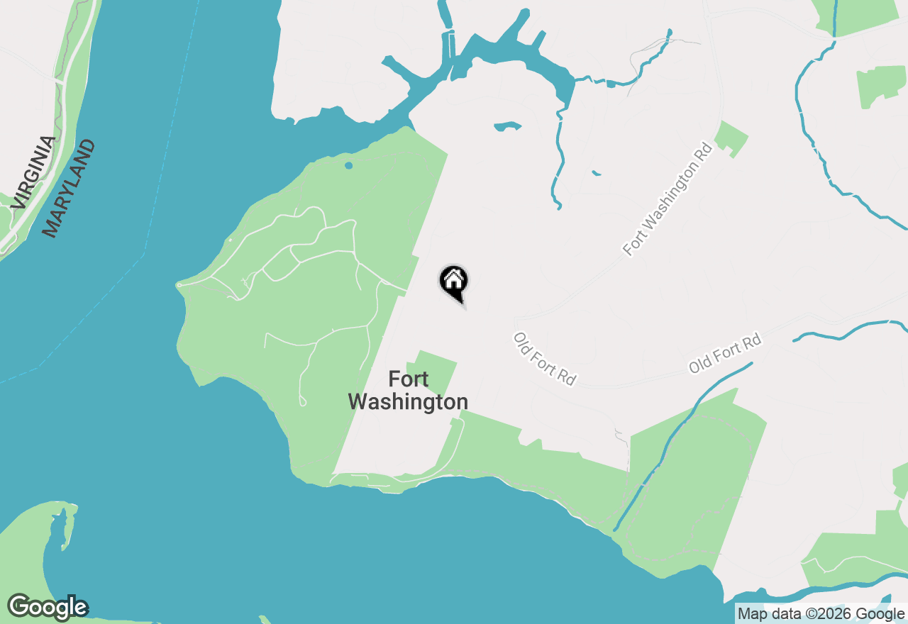 Map of 13312 Fort Washington Road, Fort Washington, MD 20744