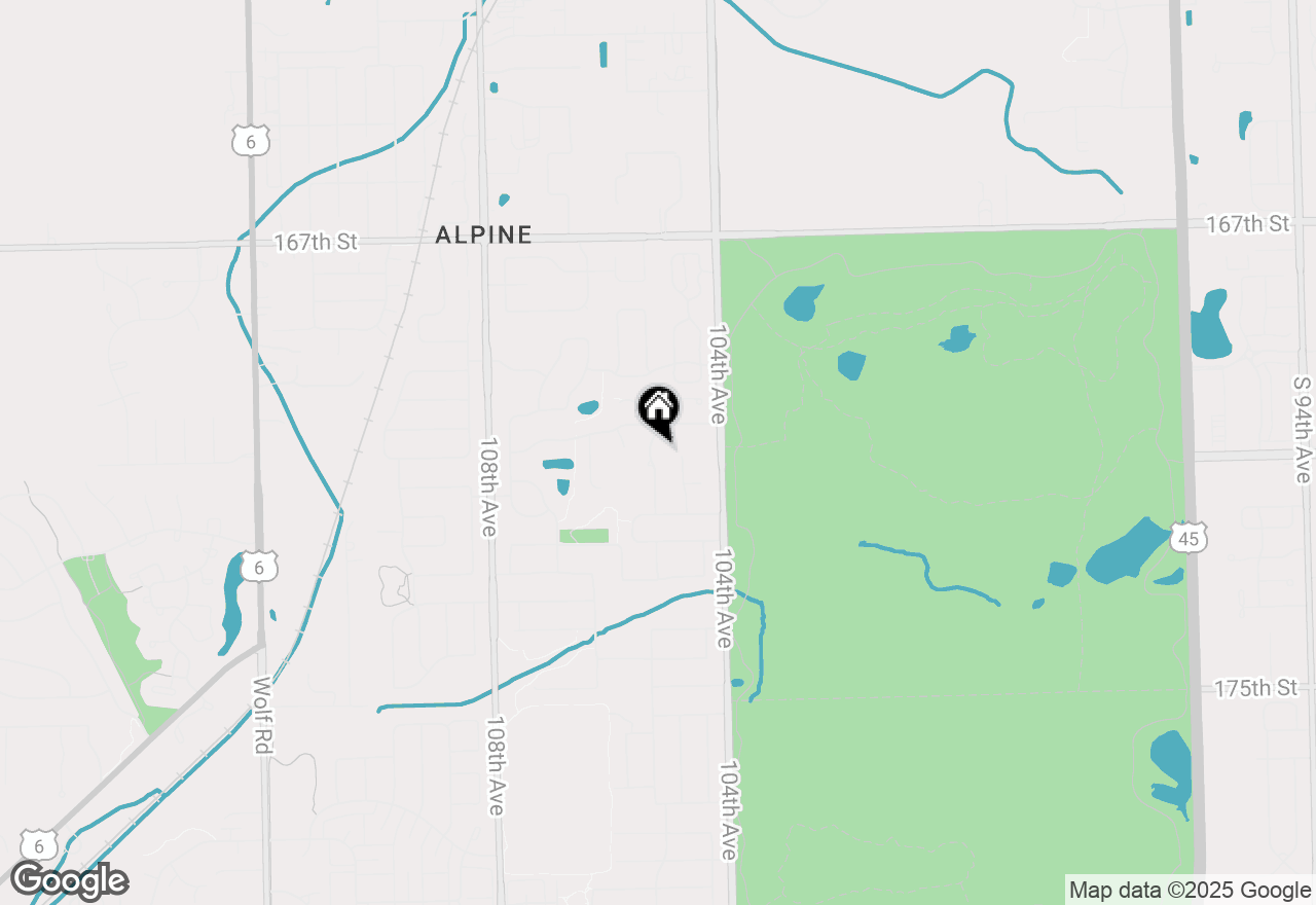 Map of 17045 Kerry Avenue, Orland Park, IL 60467