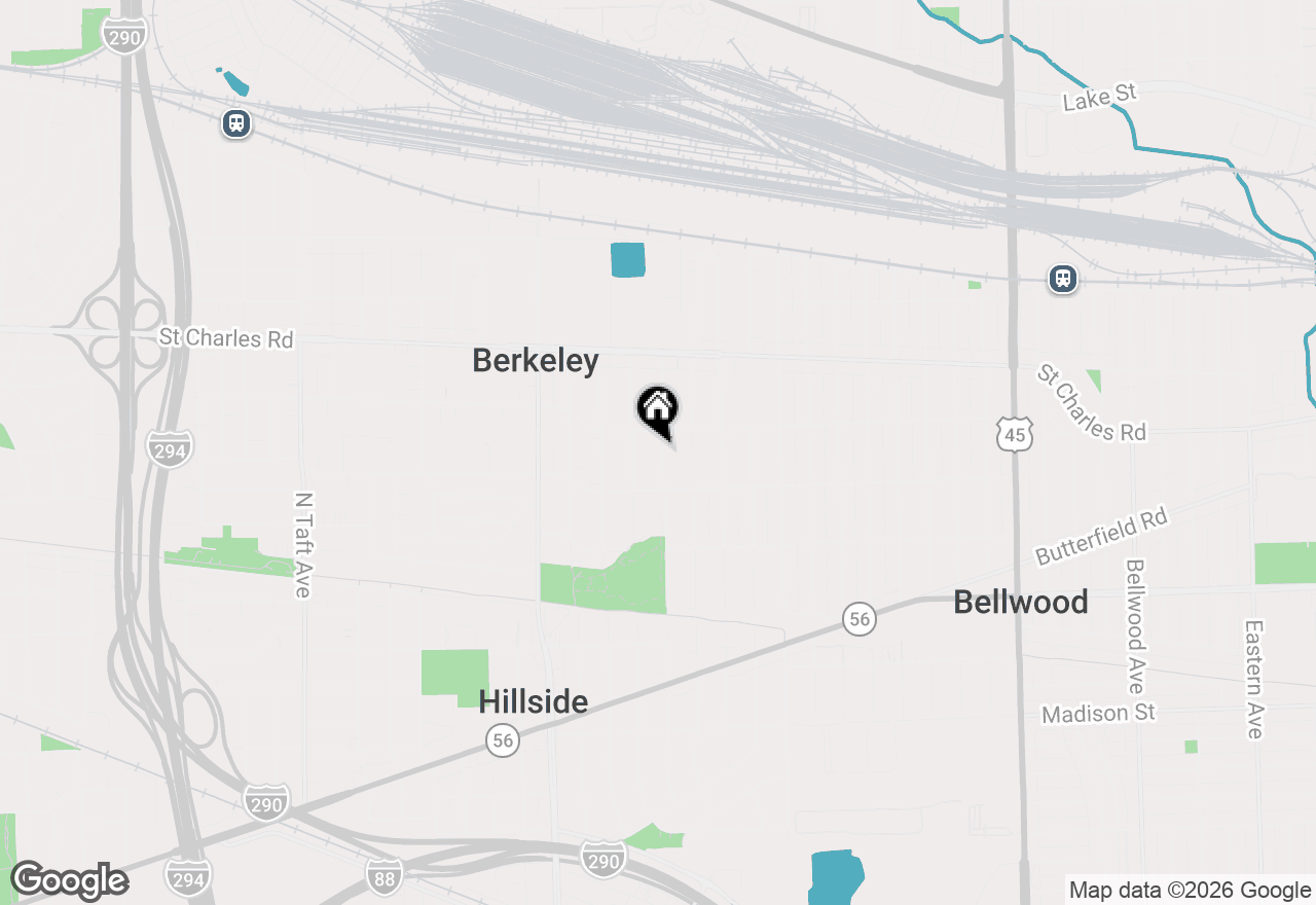 Map of 1516 Speechley Boulevard, Berkeley, IL 60163