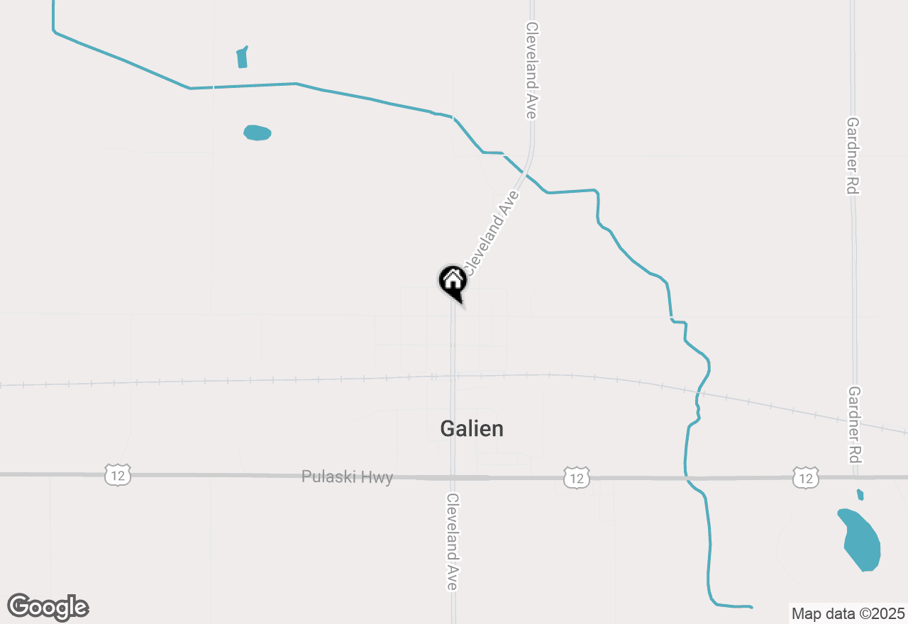 Map of 14561 Cleveland Avenue, Galien, MI 49113
