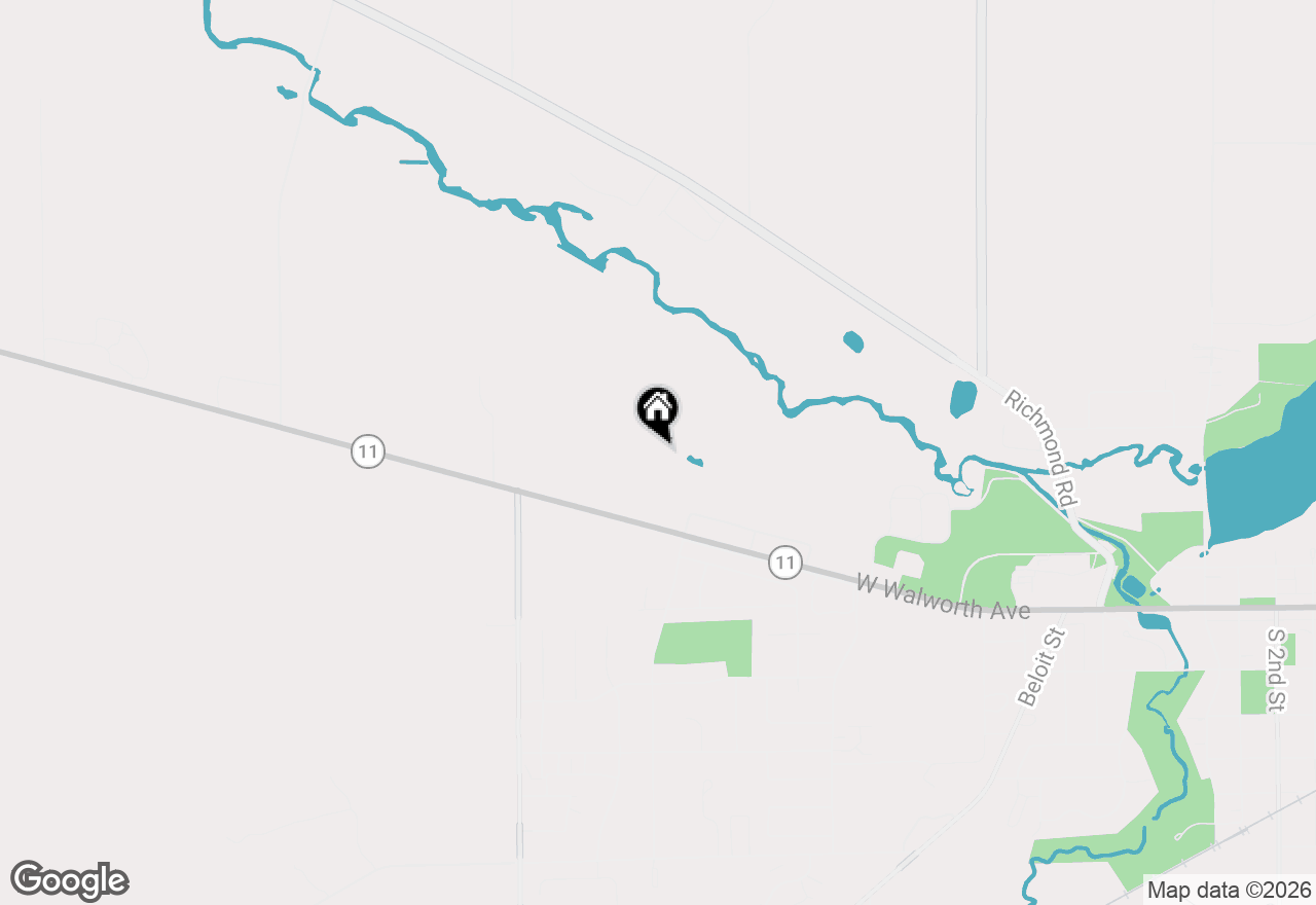 Map of Lot 1 Hwy 11, Darien, WI 53114