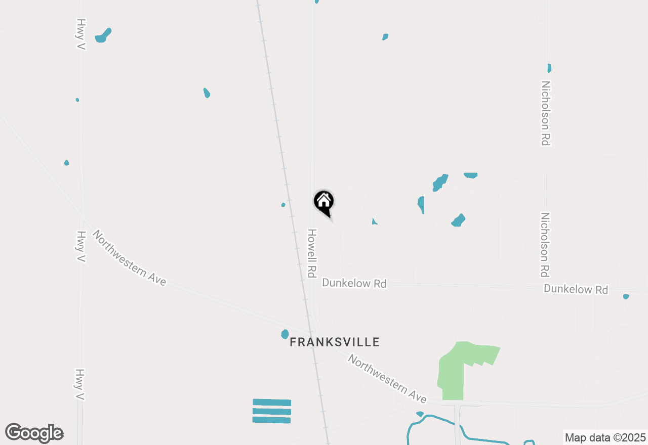 Map of 10515 Button Bush Dr, Franksville, WI 53126