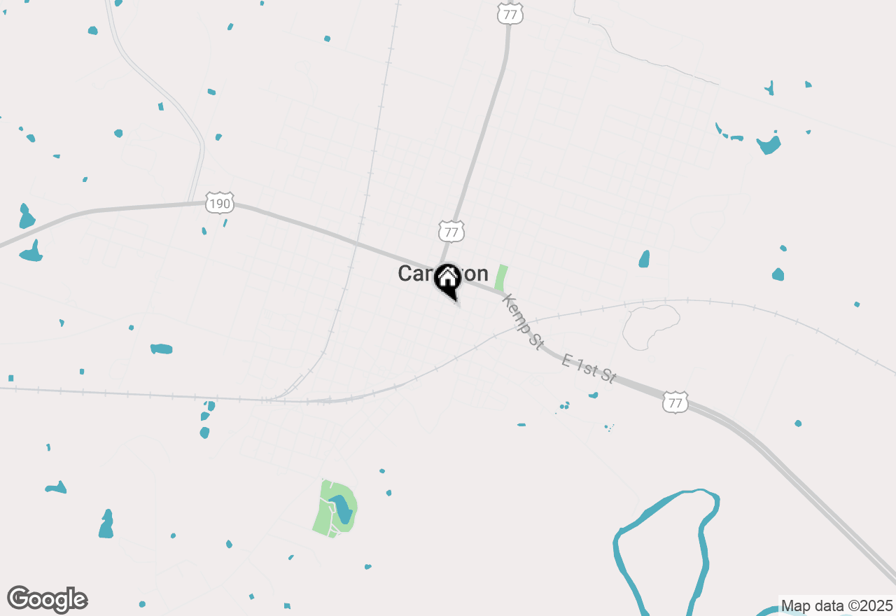 Map of 111 W 2nd St, Cameron, TX 76520