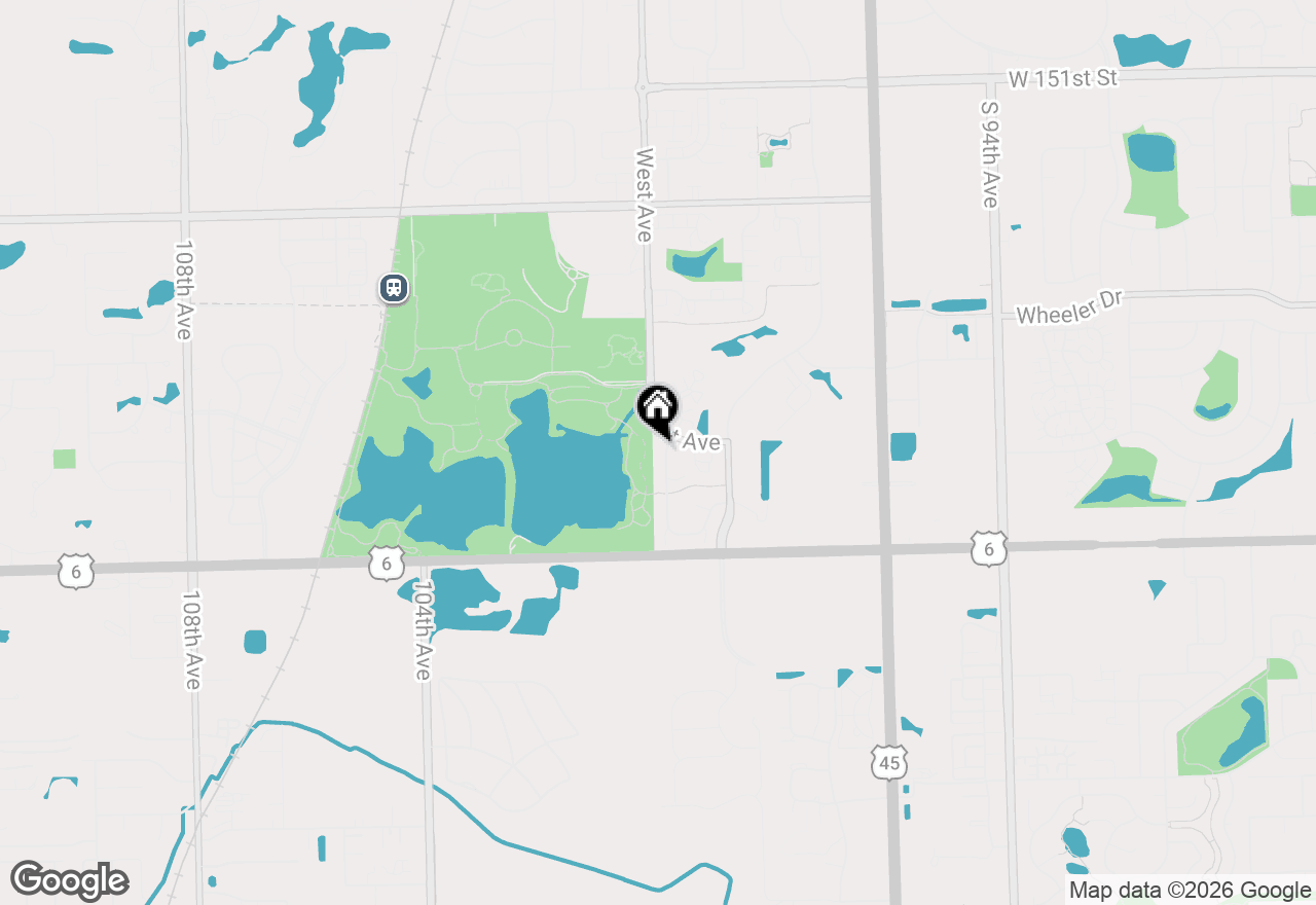 Map of 15708 Centennial Drive, Orland Park, IL 60462