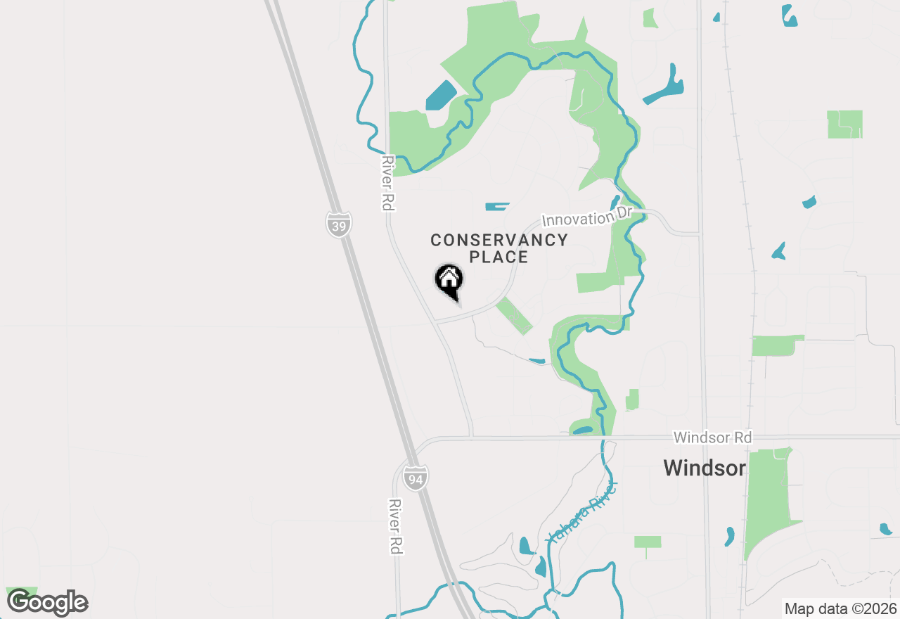 Map of 6781 Village Walk Lane, Deforest, WI 53532