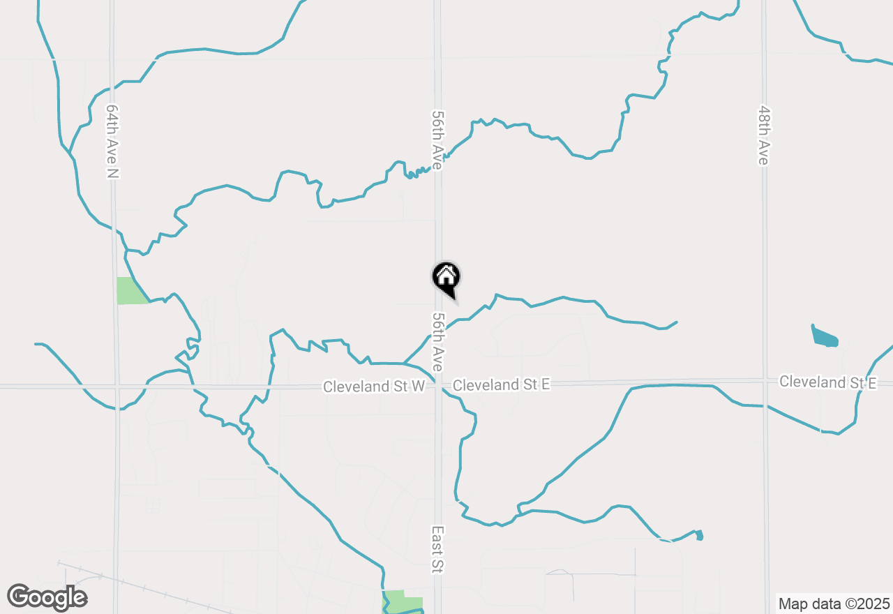 Map of 996 East Street, Coopersville, MI 49404