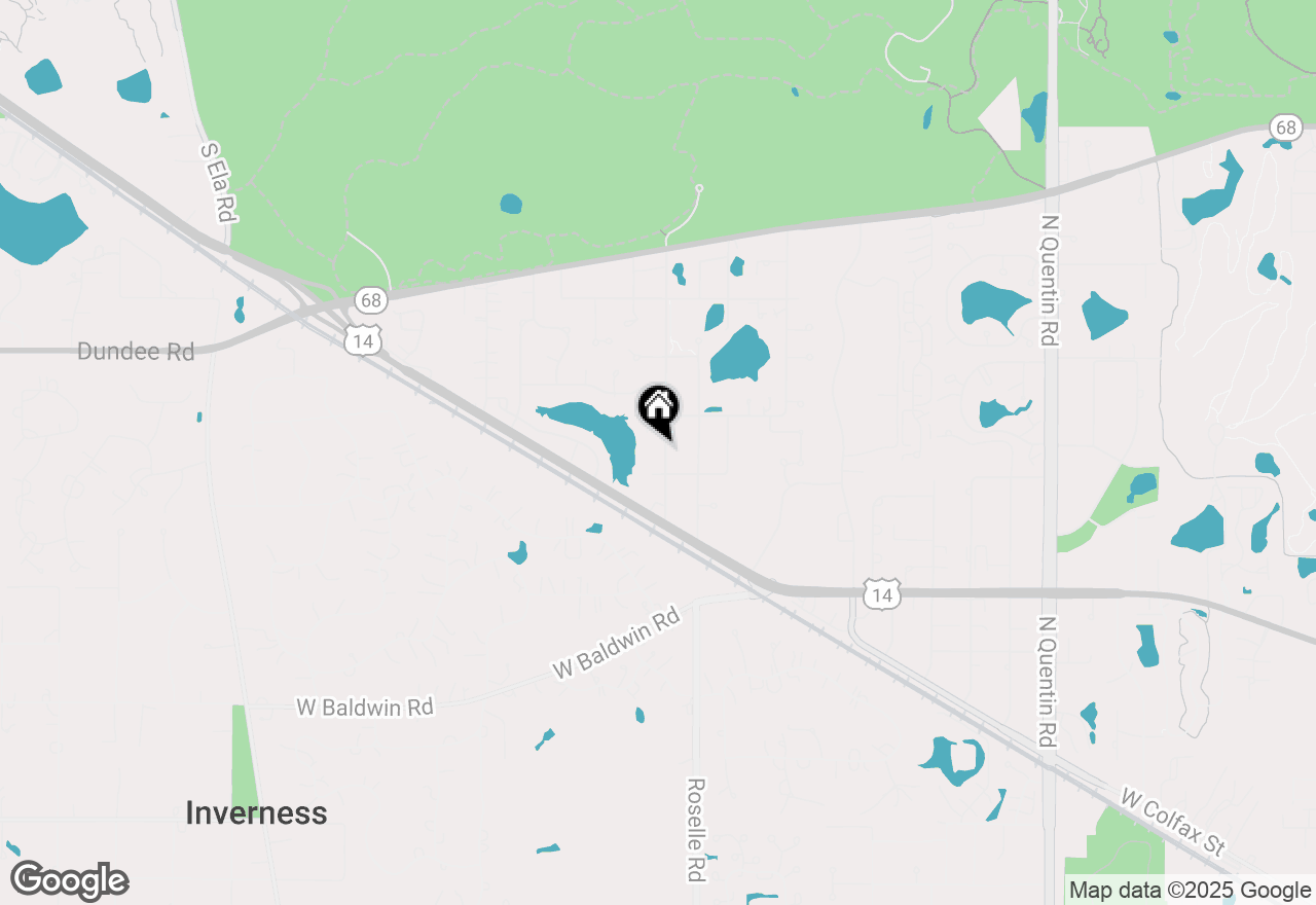 Map of 1048 N Palos Avenue, Palatine, IL 60067