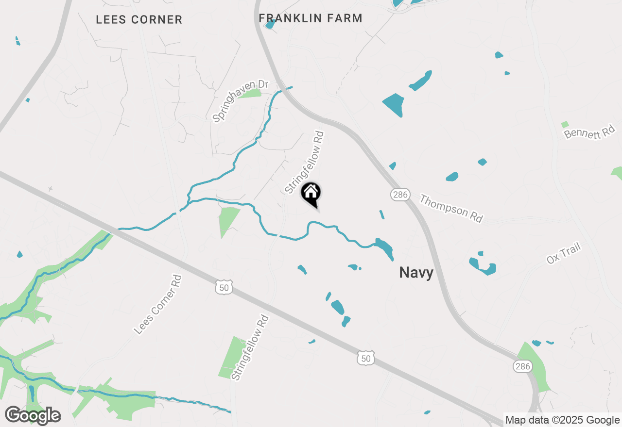 Map of 13105 Willoughby Point Drive, Fairfax, VA 22033