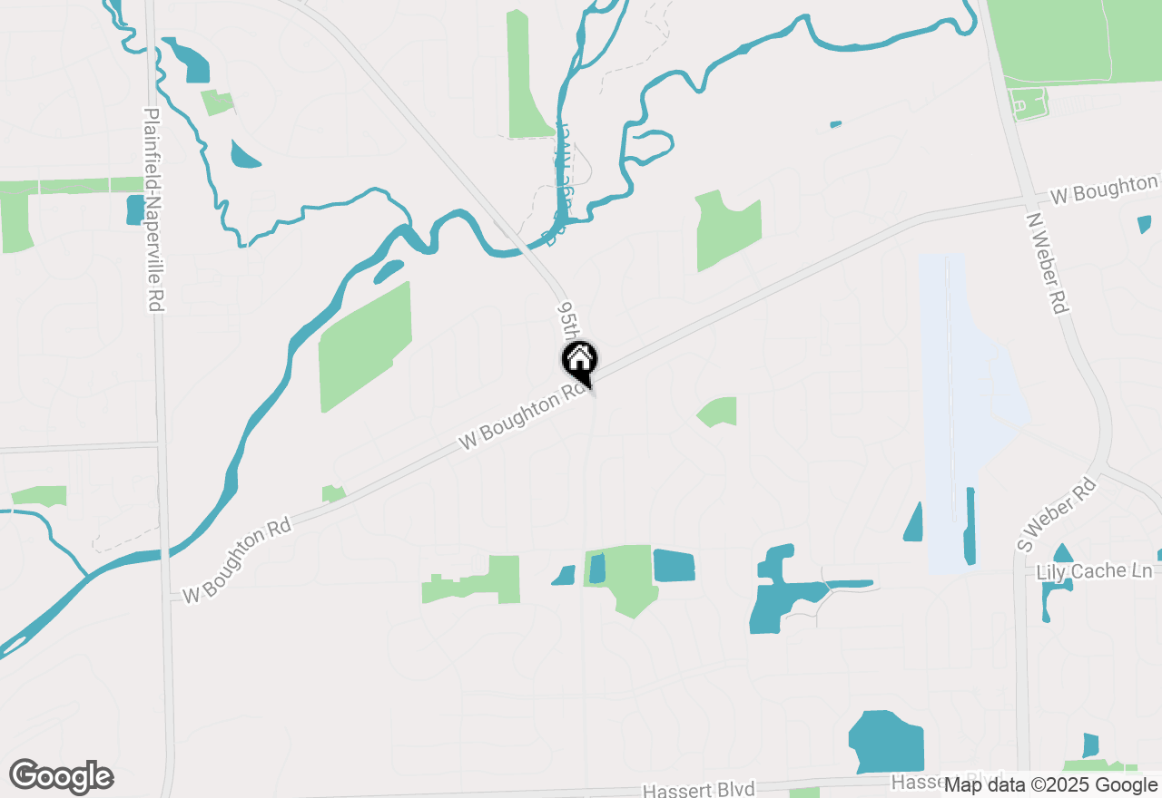 Map of 7 Red Bud Court, Bolingbrook, IL 60490