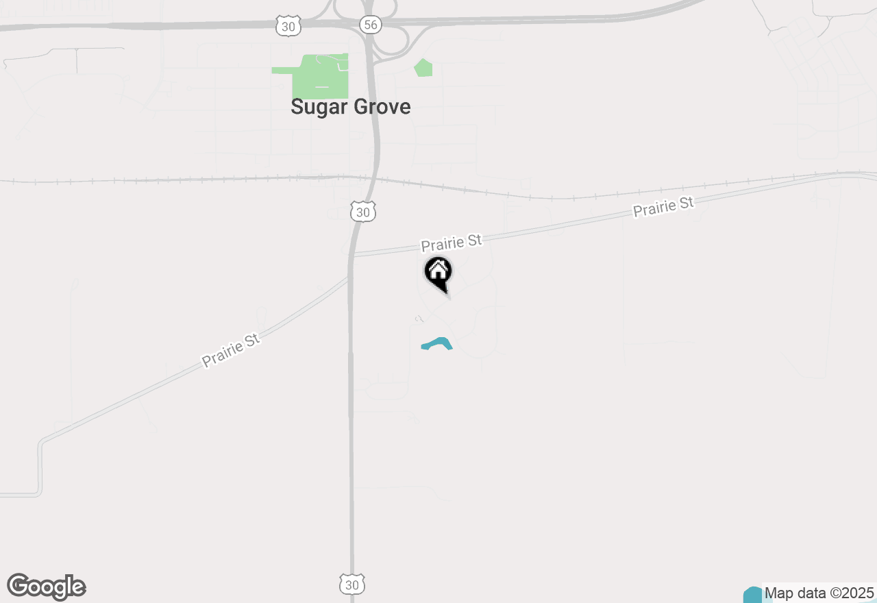 Map of 389 Mallard Lane, Sugar Grove, IL 60554