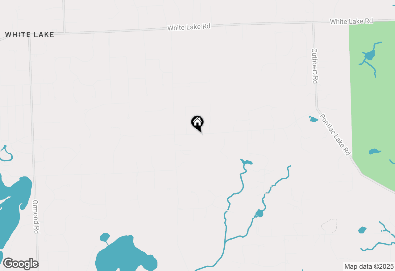 Map of 6320 Brendel Road, White Lake, MI 48383
