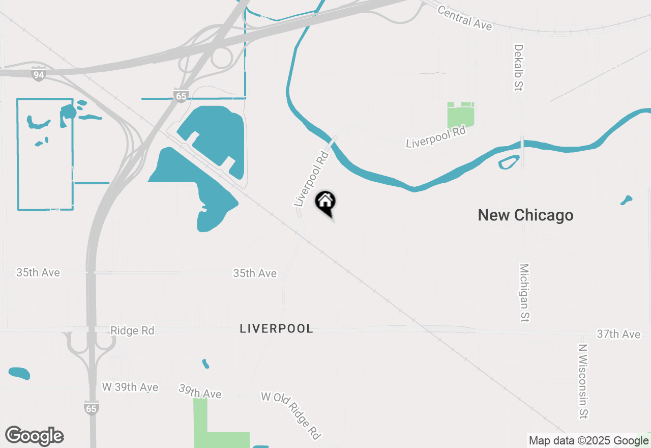 Map of 3624 Dione Street, Lake Station, IN 46405