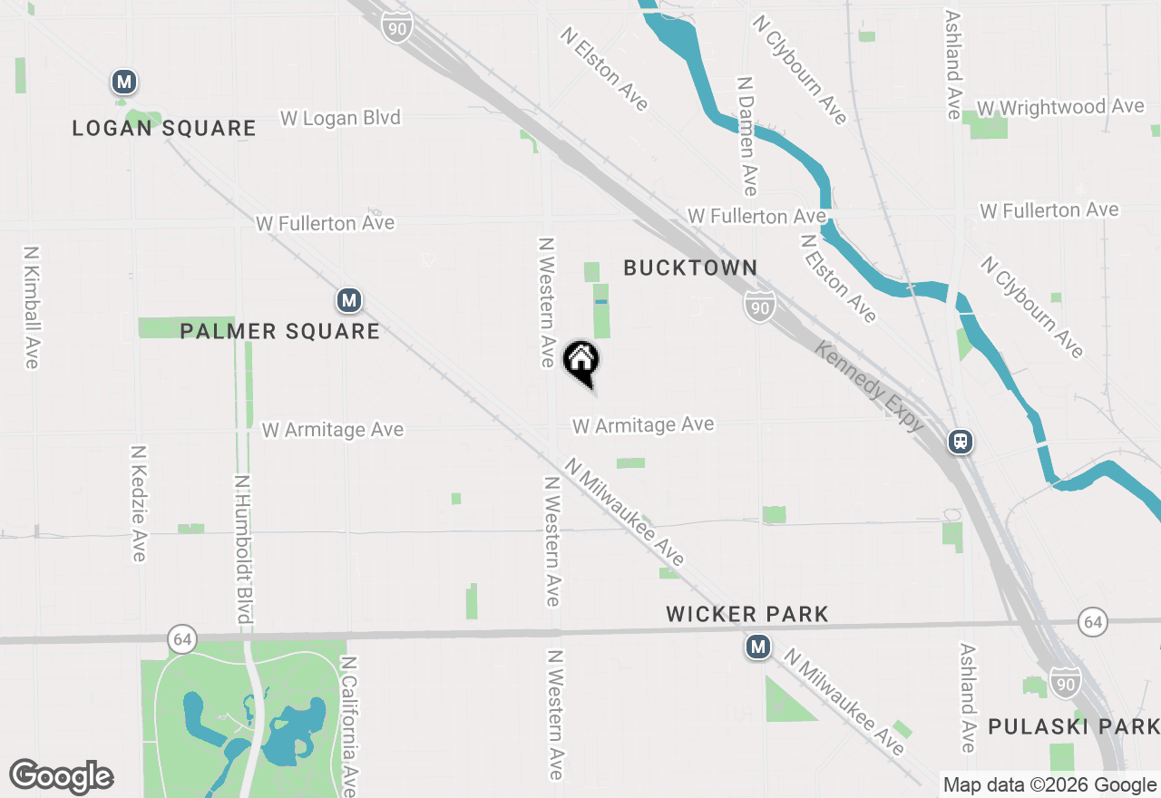 Map of 2324 W Mclean Avenue, Chicago, IL 60647