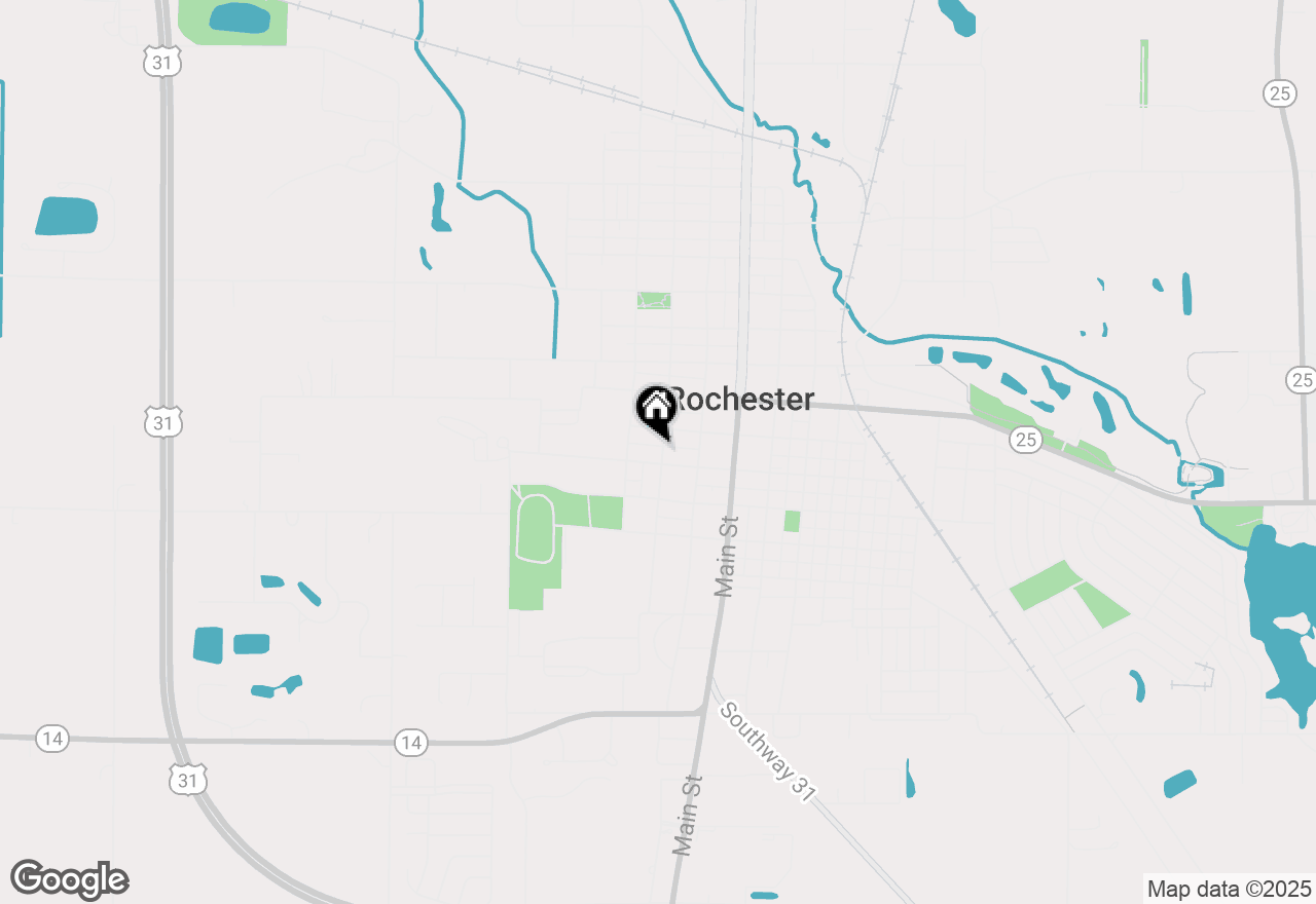 Map of 1020 Pontiac Street, Rochester, IN 46975