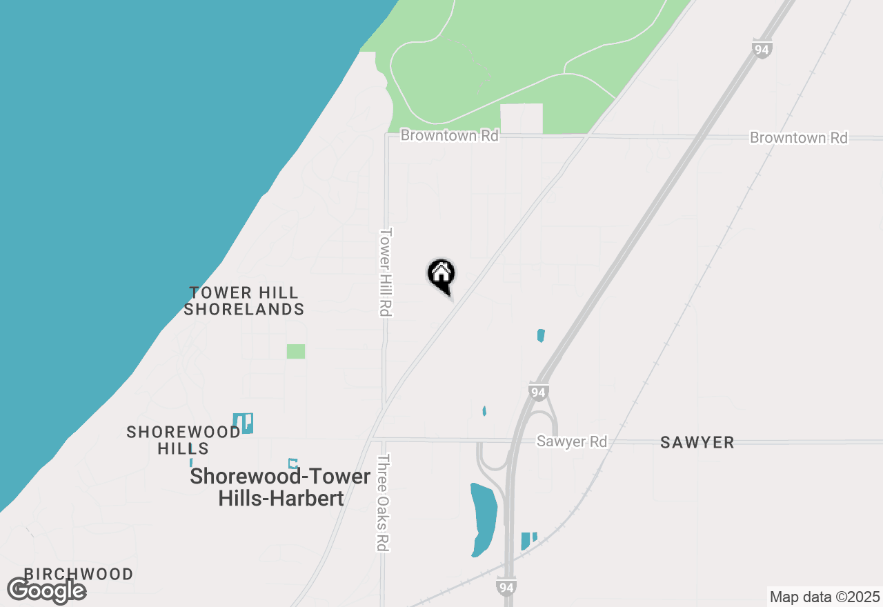 Map of 12568 Red Arrow Highway, Sawyer, MI 49125