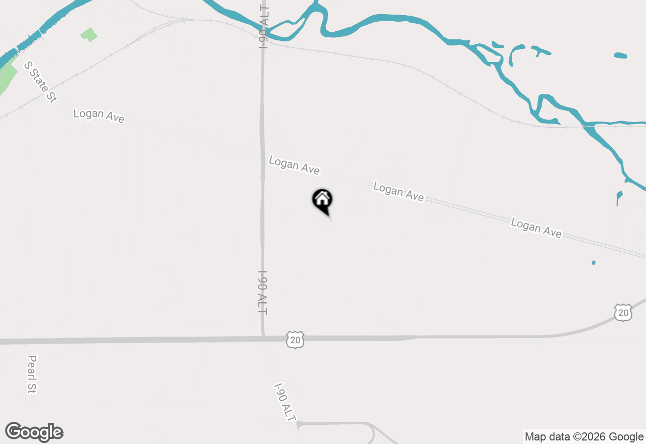 Map of 2246 Derby Lane, Belvidere, IL 61008