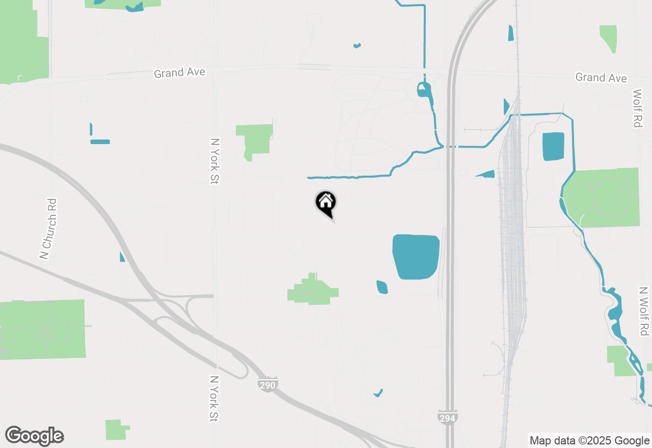 Map of 780 N Adele Street, Elmhurst, IL 60126