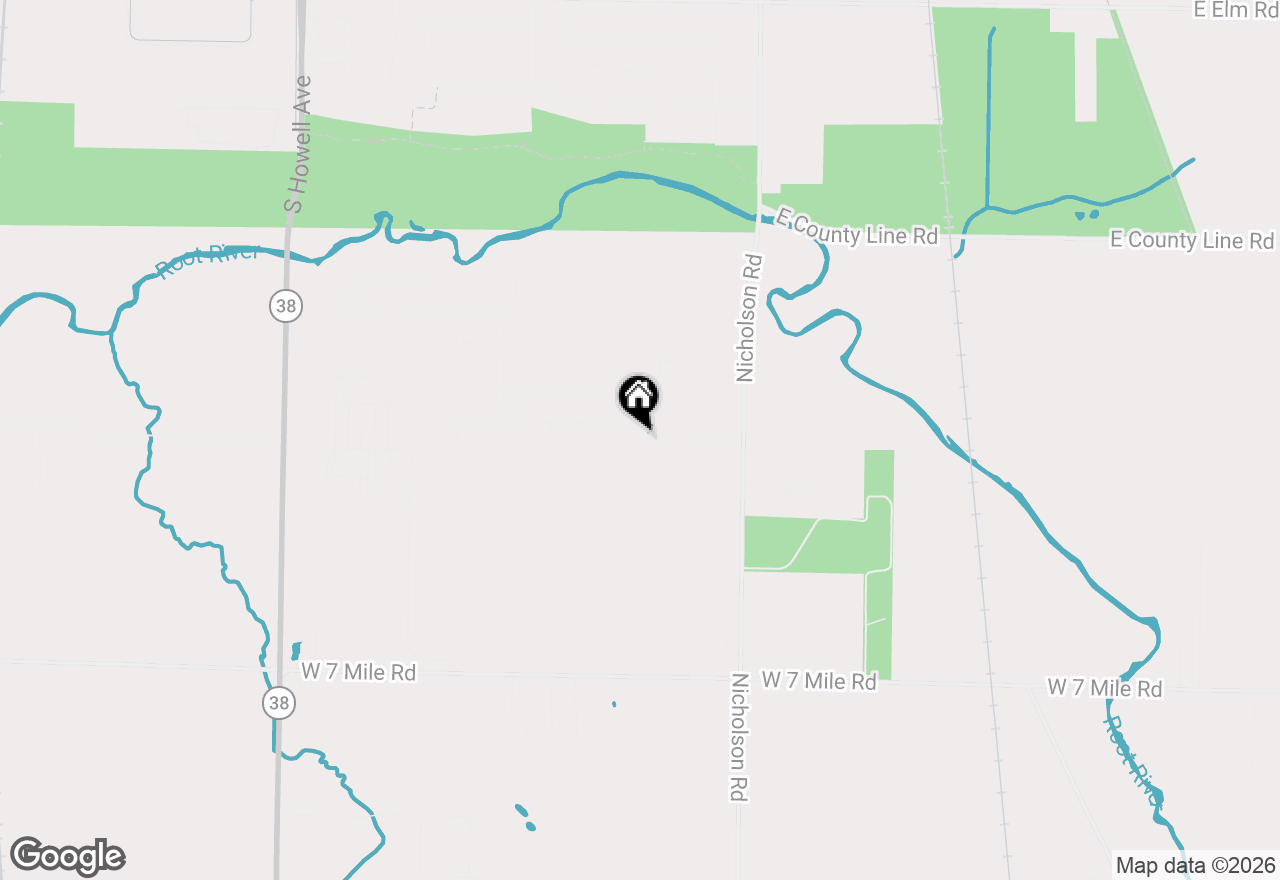 Map of 9305 Caddy Ln, Caledonia, WI 53108