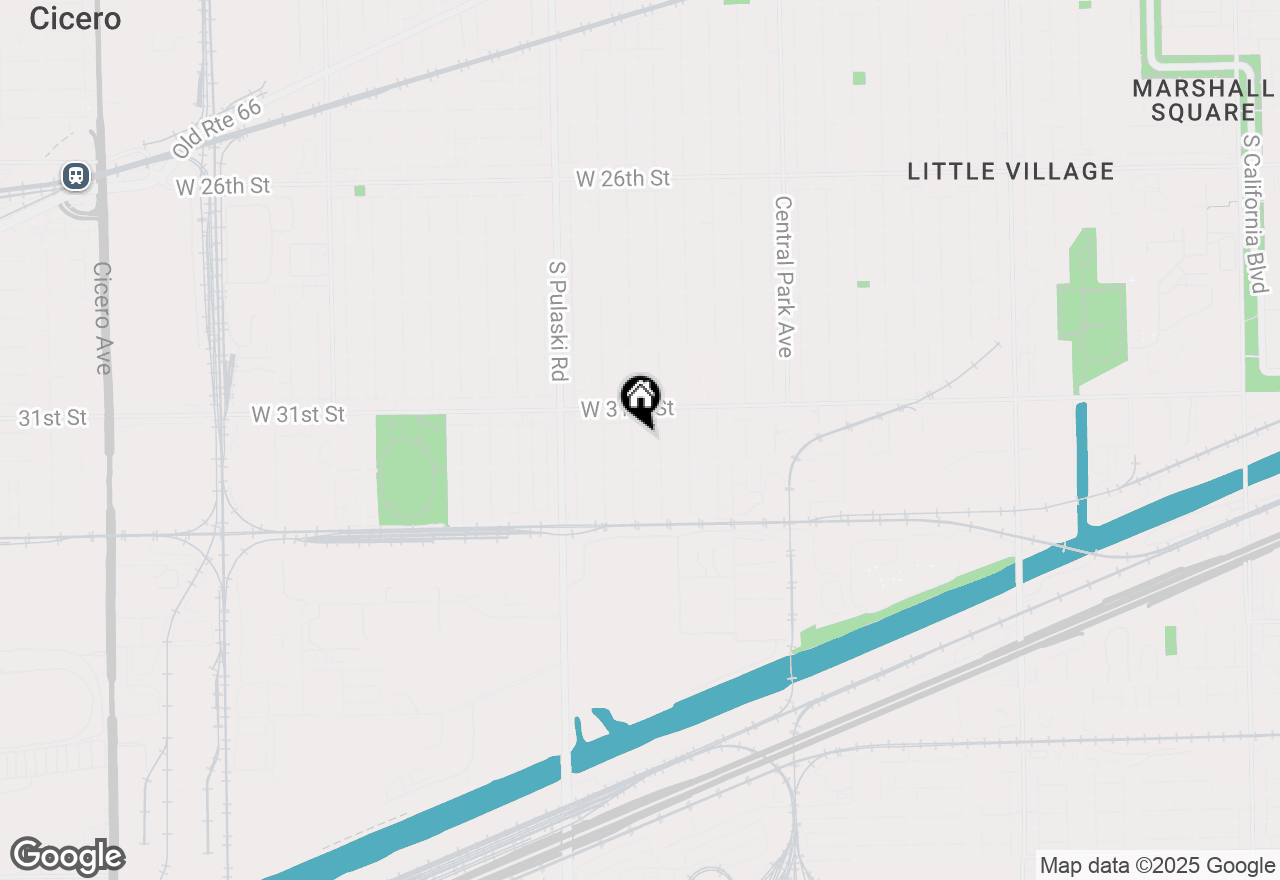 Map of 3132 S Avers Avenue, Chicago, IL 60623