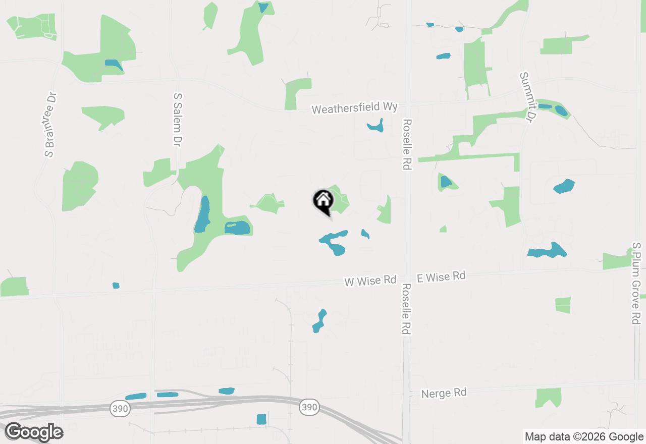 Map of 235 Quincy Court, Schaumburg, IL 60193