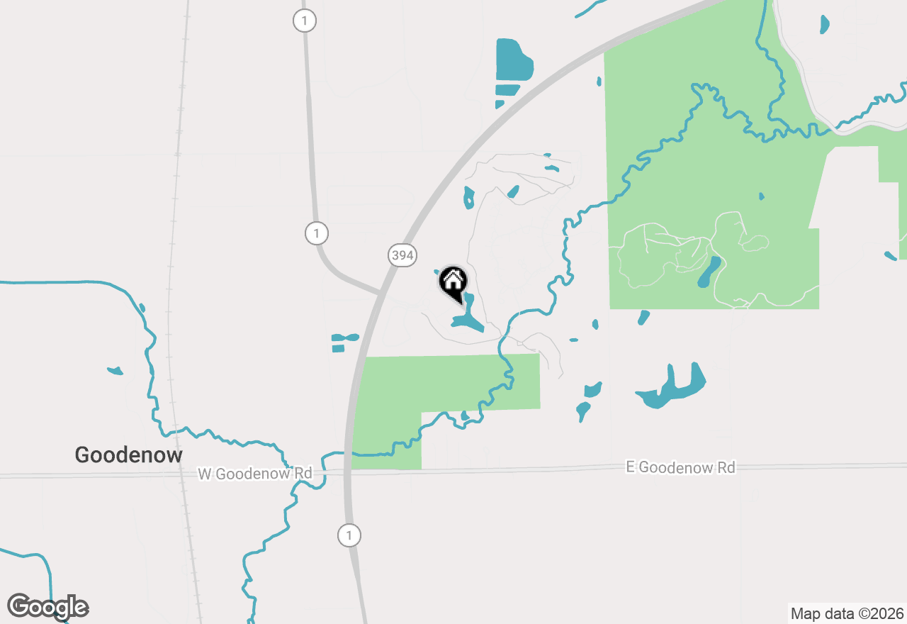 Map of 53 Village Woods Drive, Crete, IL 60417