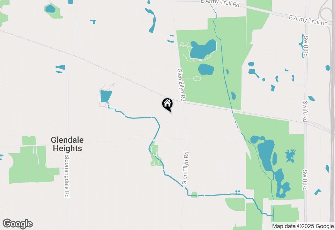 Map of 541 Harold Avenue, Glendale Heights, IL 60139