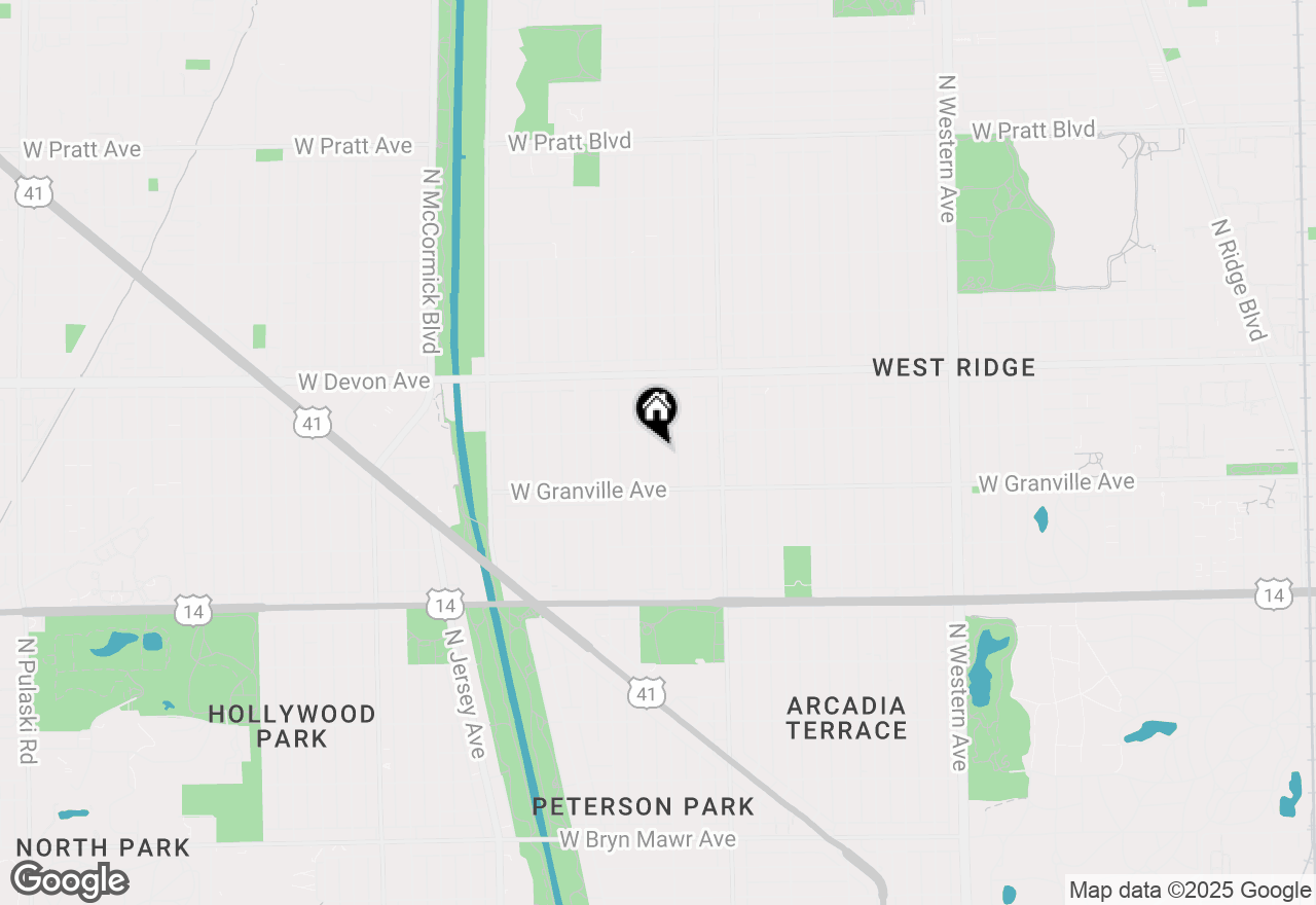 Map of 6236 N Francisco Avenue, Chicago, IL 60659