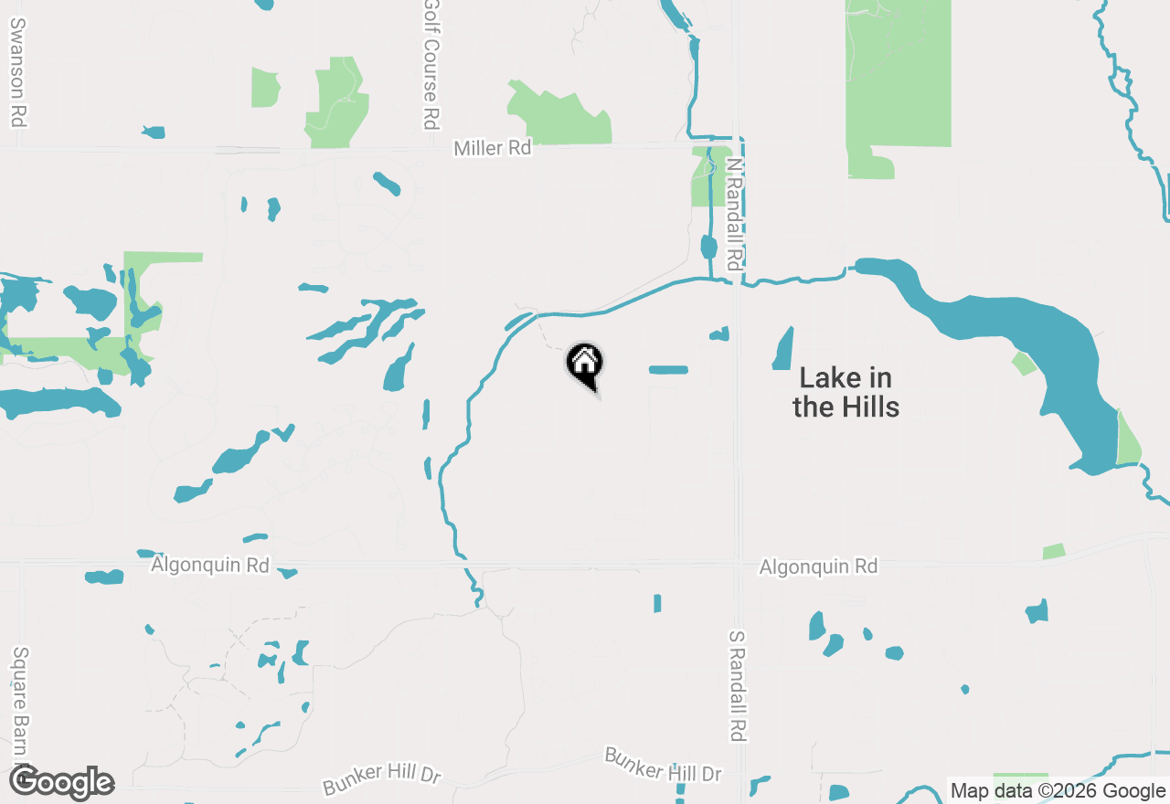 Map of 168 Cool Stone Bend, Lake In The Hills, IL 60156