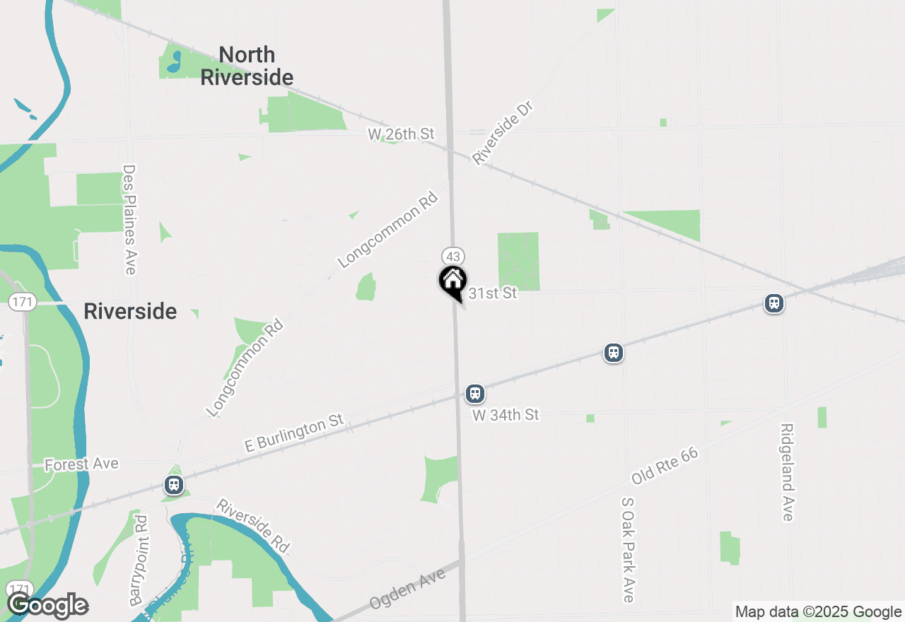 Map of 475 Shenstone Road #104, Riverside, IL 60546