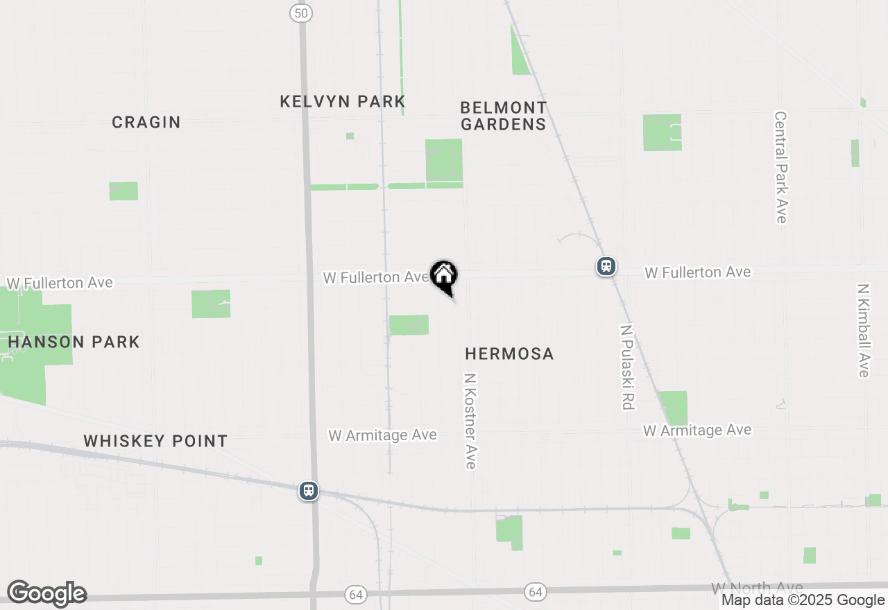 Map of 2310 N Kenneth Avenue #1, Chicago, IL 60639