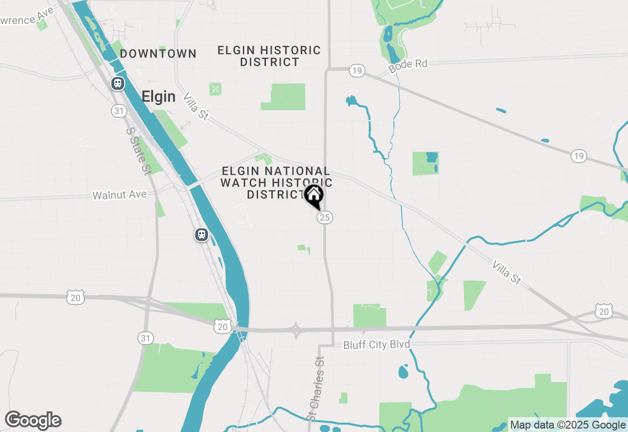 Map of 457 Arlington Avenue, Elgin, IL 60120