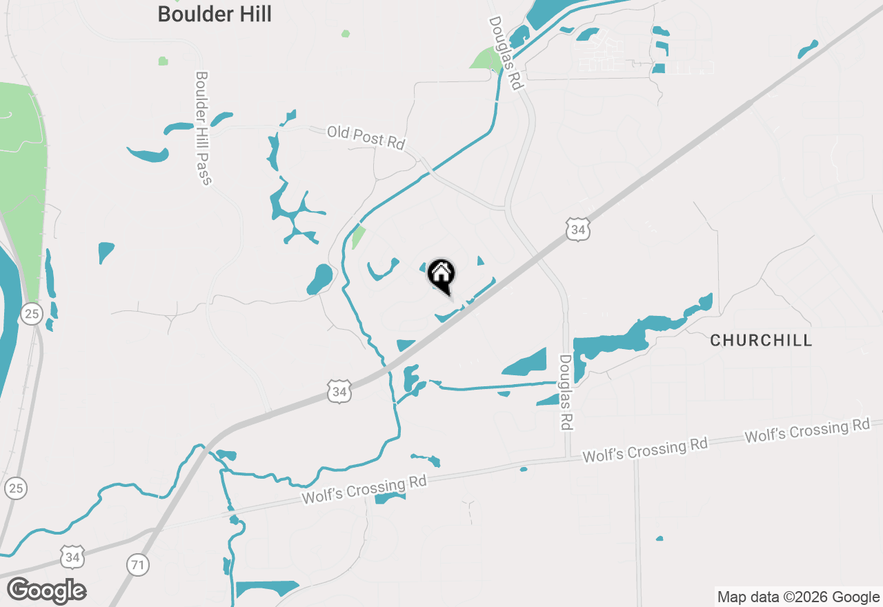 Map of 215 Grays Drive, Oswego, IL 60543
